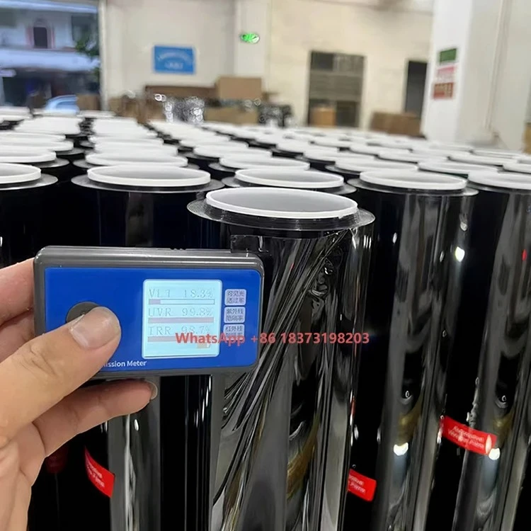 

High Quality Nano Ceramic Tint Film Car Window VLT UV UVR 99% IR Rejection Privacy Side Front Windshield for Automotive