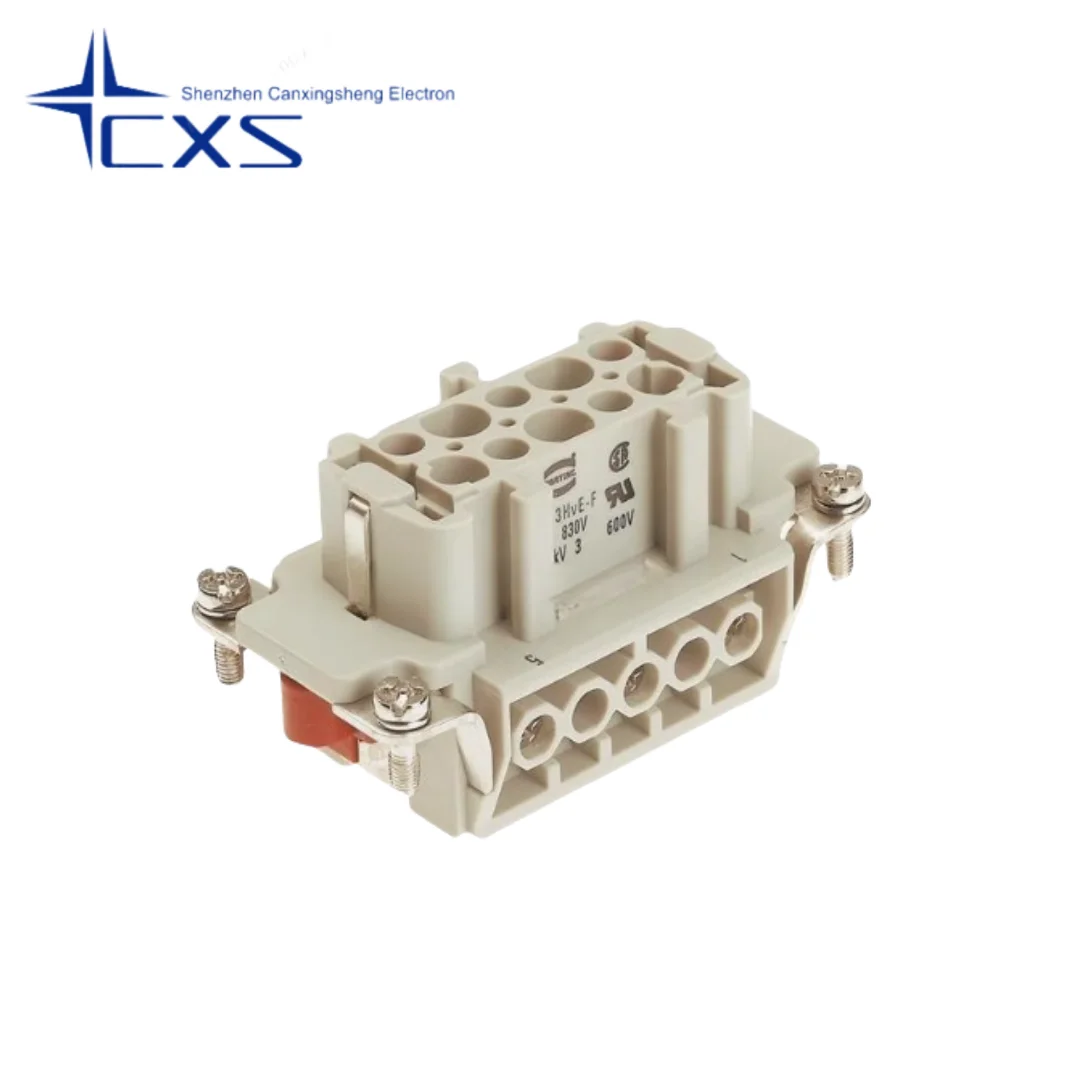 

1 шт. 09340032701 Германия, жесткий сверхмощный разъем HAN 3HVE 16A 830 В