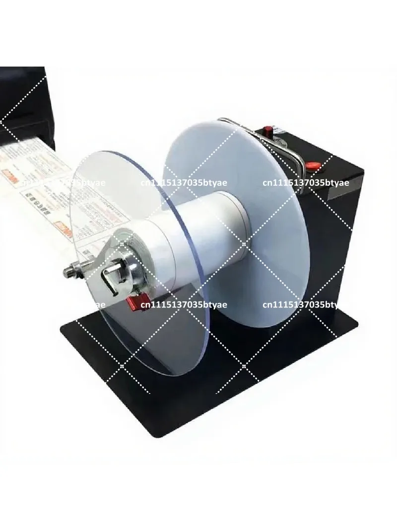 Automatic Label Rewinder Two-Way Self-Adhesive Barcode Printer Rewinder for Label Recycling Machine