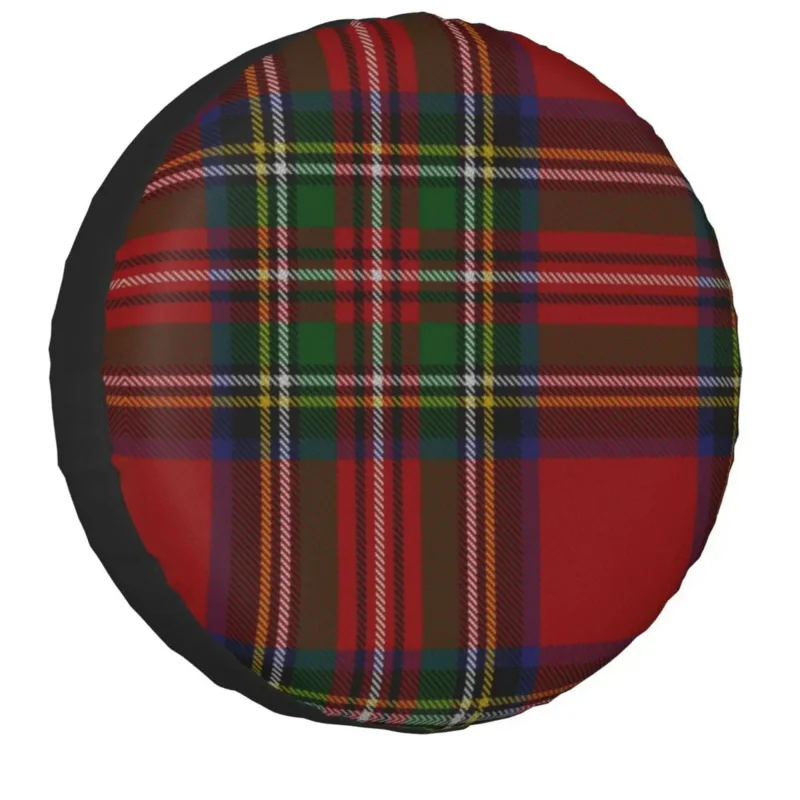 

Чехол для запасного колеса Morn Classic Royal Tartan Plaid для Jeep Hummer Suzuki Mitsubishi, аксессуары для автомобилей 14 дюймов, 15 дюймов, 16 дюймов, 17 дюймов