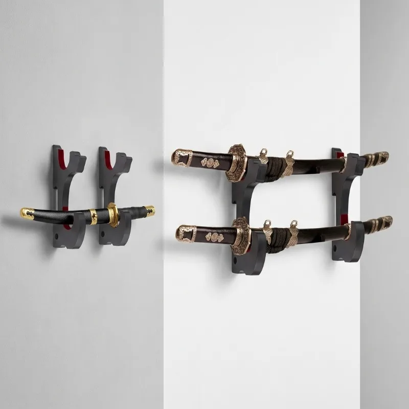 Katana Sword Wall Holder Japanese Samurai Sabre Support Rack Tanto Blade Display Hook Home Decor Storage Organizer Katana Shelf