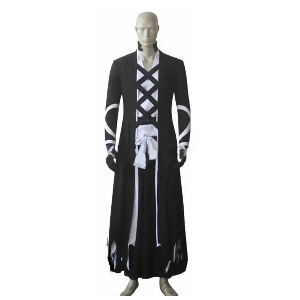 

Unisex Anime Cos Kurosaki Ichigo Cosplay Costume Kimono Custom Size