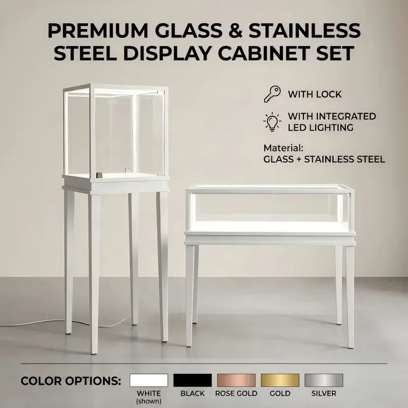 2026 Trendy Hot Selling Boutiques Buyers' Shops Second-hand Shops Brand Stores Display Cabinet Stand Shelf Sales