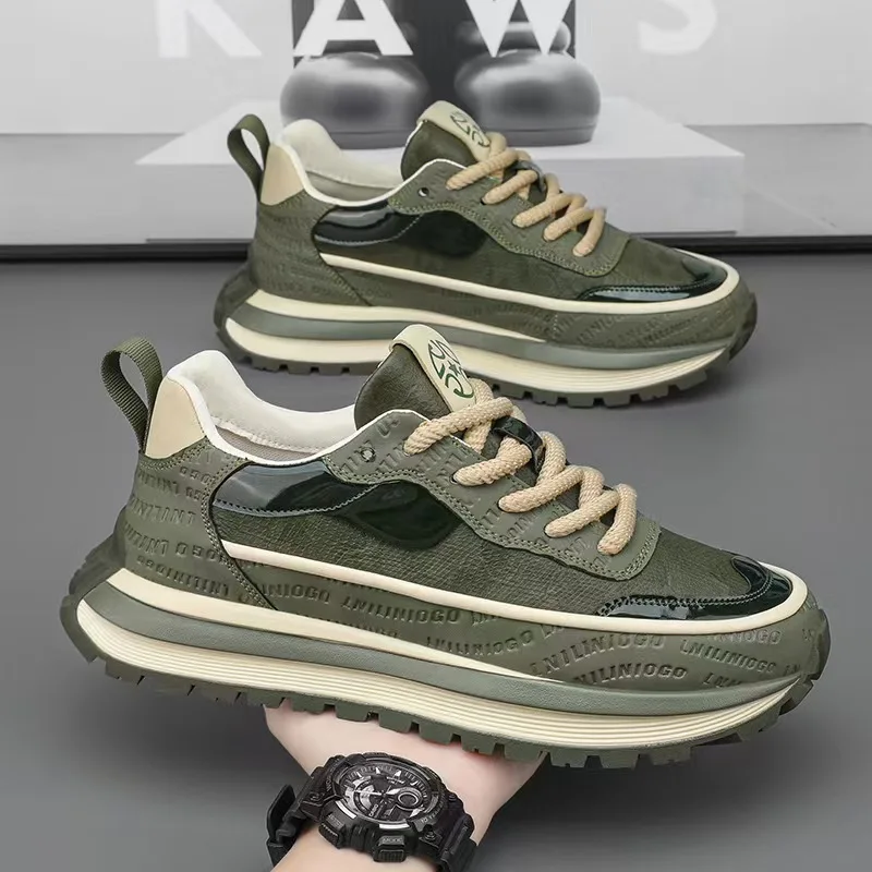 

Новые туфли Forrest Gump Dad 2025, новая модная обувь для спорта и отдыха, зимняя мужская обувь на толстой подошве