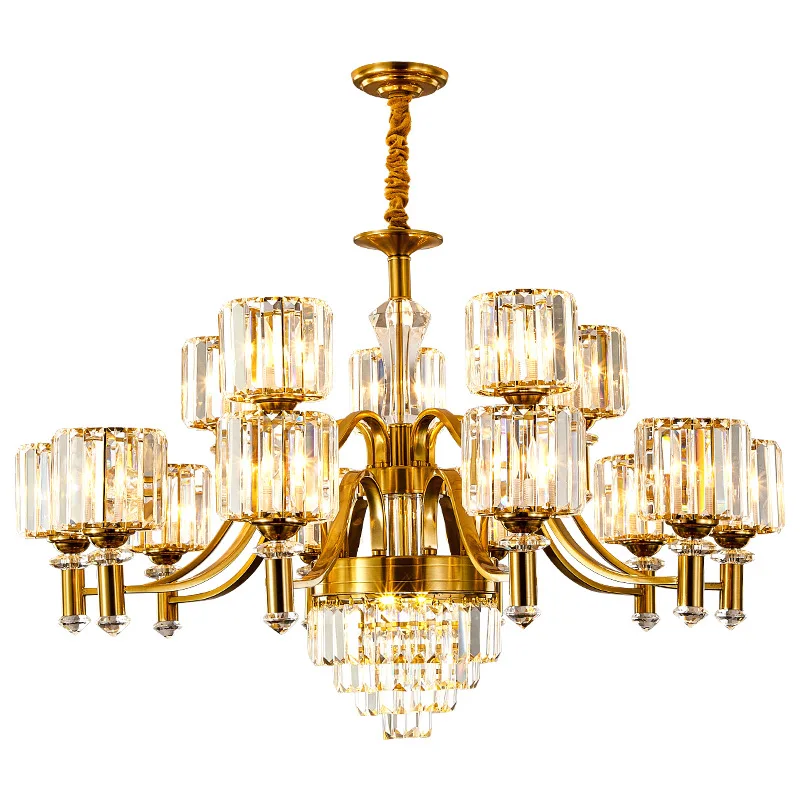 

Living room, chandelier, modern, simple, light luxury, crystal, dining room, lamp