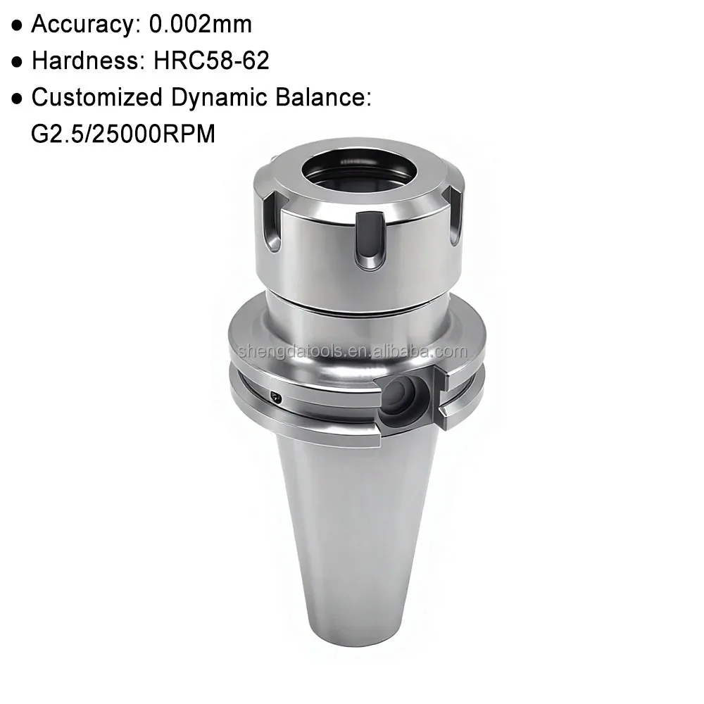 

Hot Sale CAT40 ER40 Tool Holder ER Collet Chuck Tool Holder for Machine Center Spindle