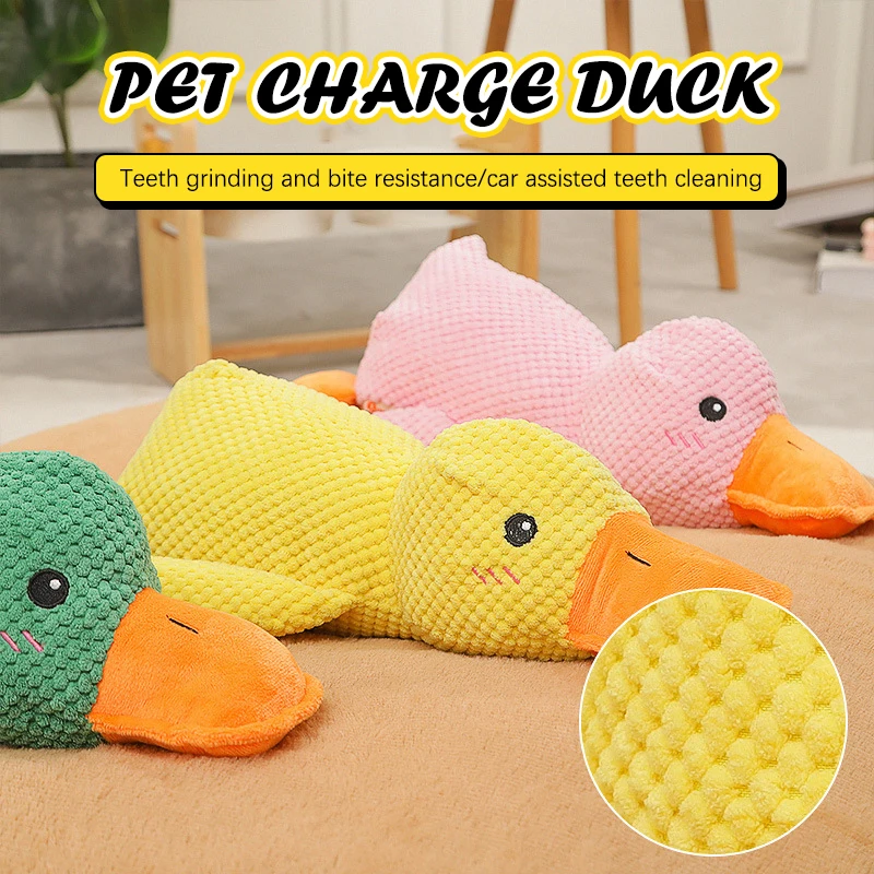 Chew Resistant Dog Toy Cartoon Stormtrooper Ducks Dog Toys Pets Teeth Grinding Tools Durable Washable Voice Toys Pet Supplies