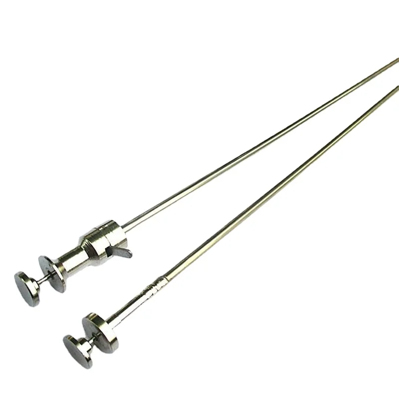 Pistolet do inseminacji bydła pistolet do inseminacji ze stali nierdzewnej igła do inseminacji rura zewnętrzna i sprężyna typu karty