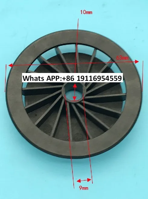 

Лопасть вентилятора шпинделя мощностью 6 кВт, высокоскоростной двигатель, гравировальный станок