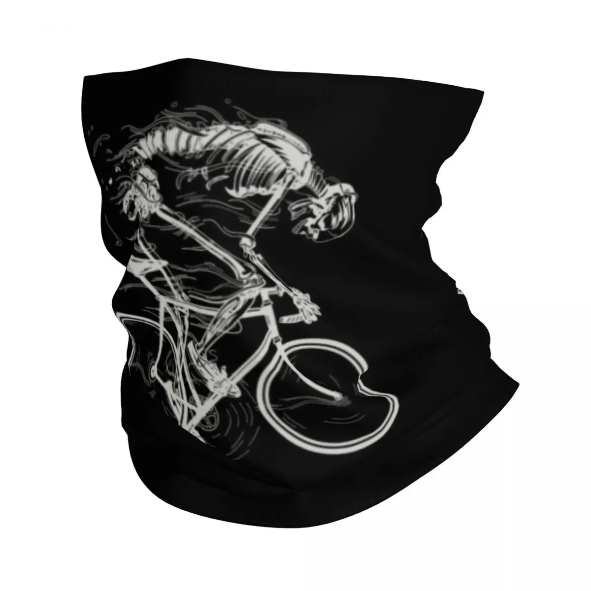 Skeleton Cycling Bicycle Ghost Bone Bike Bandana Neck Warmer Winter Ski Tube Scarf Gaiter MTB Biking Mountain Biker Face Cover