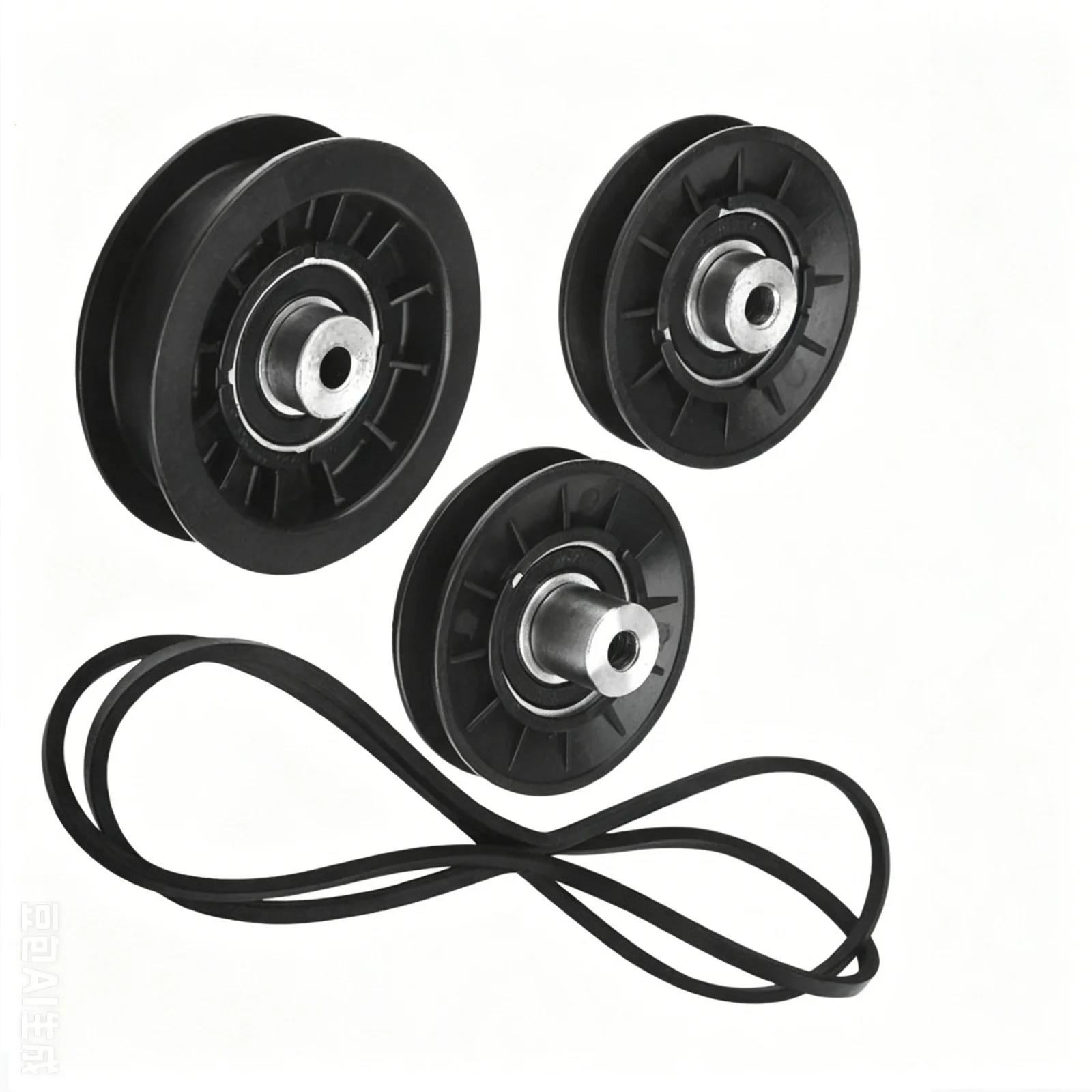 Idler Pulley Kit for Murray For Lawn Tractors with 86 inch x 1/2 inch Drive Belt AM121967 Compatible Part Numbers