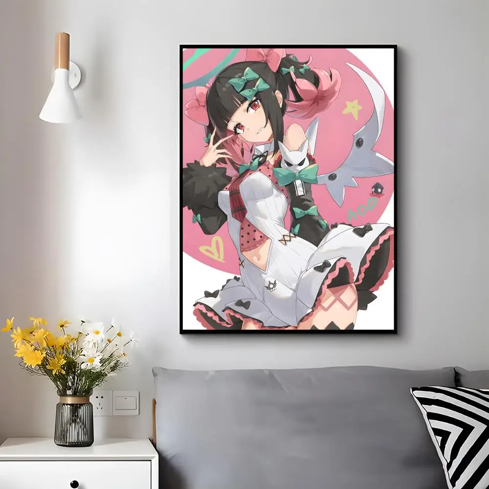 Game Character Zenless Zone Zero Nangong Yu Poster Trendy Aesthetic Wall Decor for Dorm & Bedroom