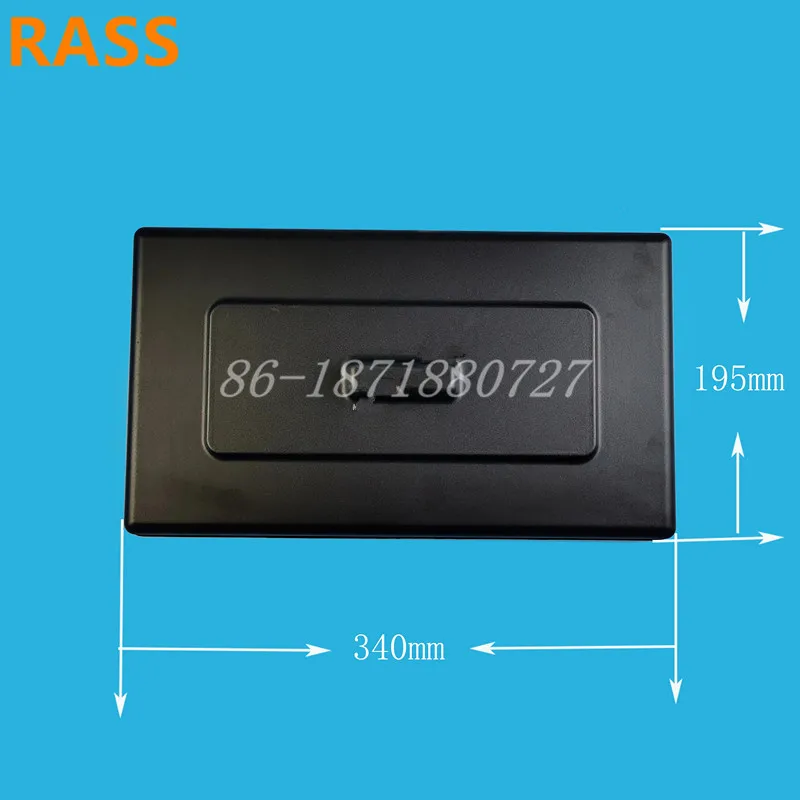 Two Pieces Plastic Cover 34 X 19.5 CM Mix Hoppers Lid For VEVOR Soft Serve Ice Cream Machines New Fittings Factory Supply