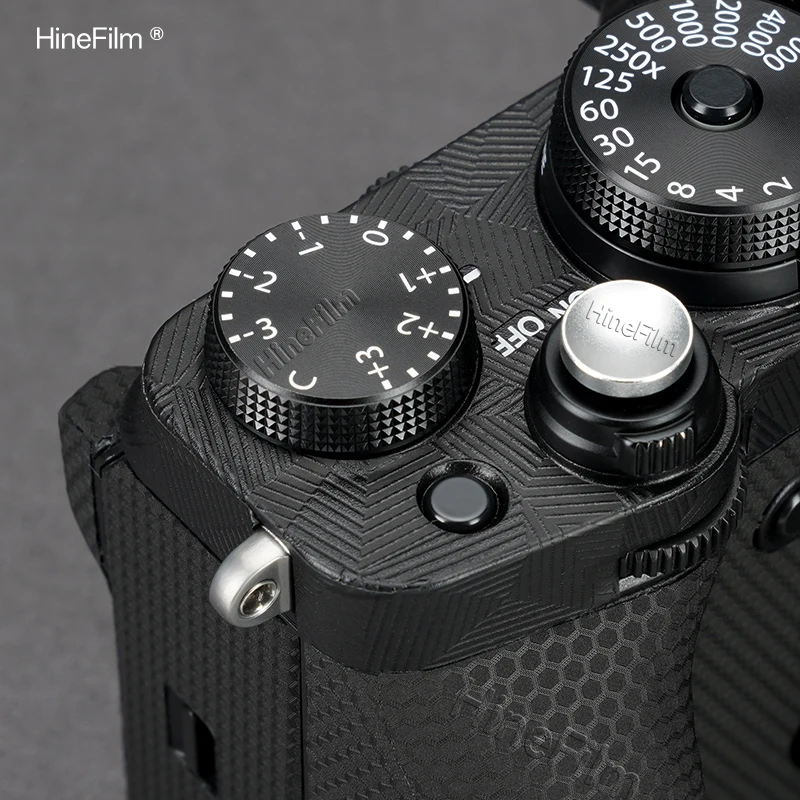 Hinefilm الجلد ل فوجي XT4 كاميرا ملصق XT 4 ملصق مائي الجلد ل فوجي فيلم X-T4 كاميرا واقية التفاف غطاء الجلد #4