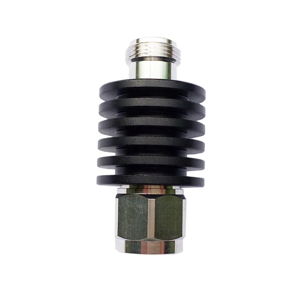 10W N Type Attenuator DC-3Ghz/4Ghz 1/2/3/5/6/10/15/20/30db/40db N Male to Female RF coaxial Power plug Male to jack Female 50ohm
