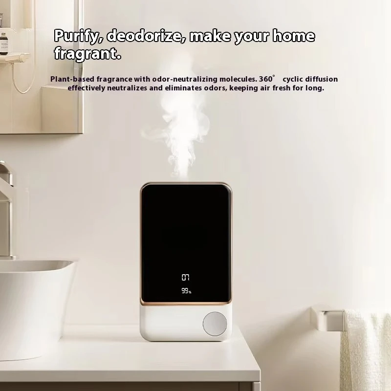Connected Mijia APP Ultrasonic Aromatherapy Machine Intelligent Reed Diffuser Built-in Battery Low Noise Wall-Mounted ABS image 5