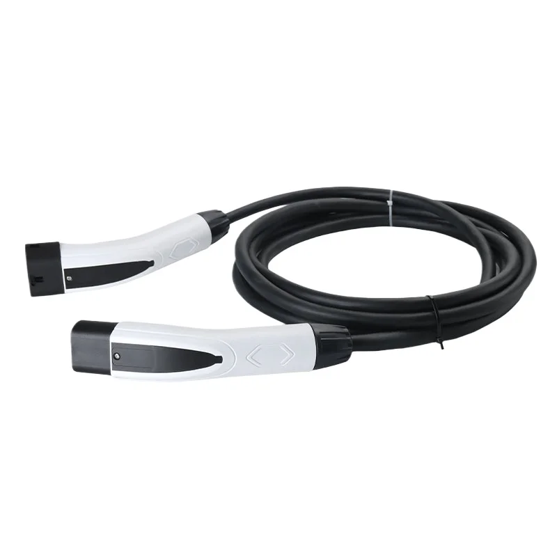 Новый энергетический автомобиль, европейский стандарт, удлинительный кабель для зарядки, зарядный пистолет TYPE2, трехфазное зарядное устройство с двойной головкой пистолета