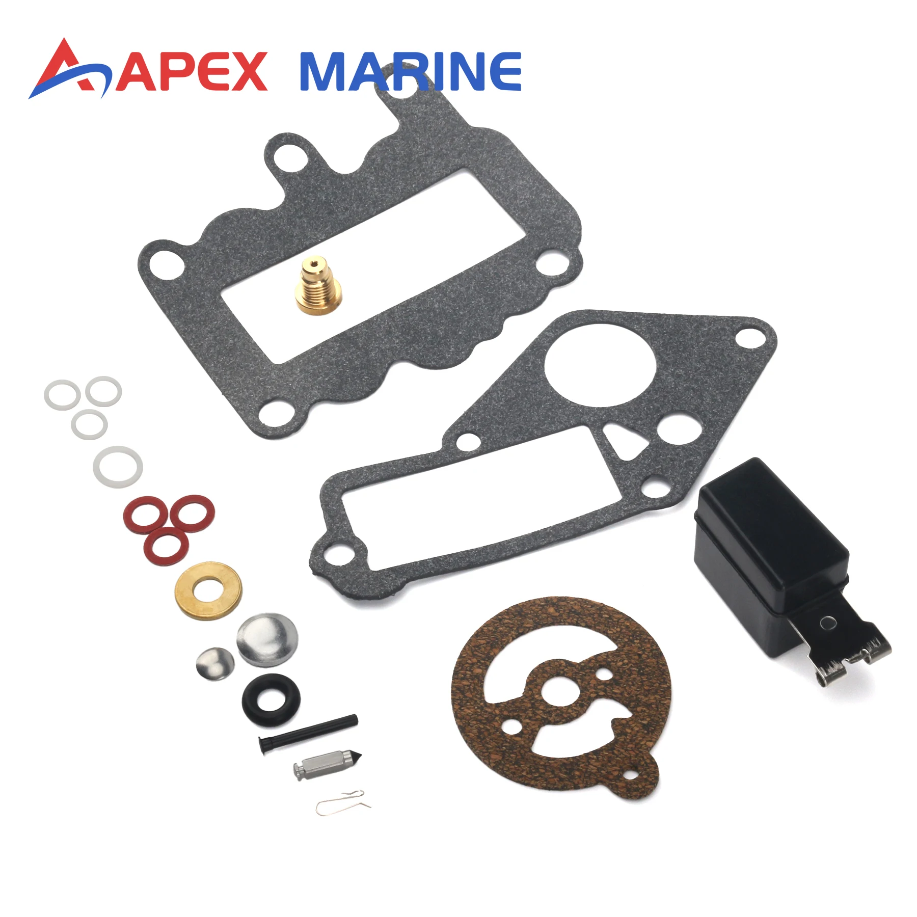 

382045 Carb Rebuild Kit for Johnson Evinrude OMC BRP Outboard Engine 1.5 To 20 HP Boat Motor Carburetor Repair Parts 439071