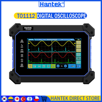 Hantek TO1112D Touch Screen Digital Oscilloscope 2-Channel 110MHz USB Oscilloscope Signal Source Multimeter TO1112 TO1112C