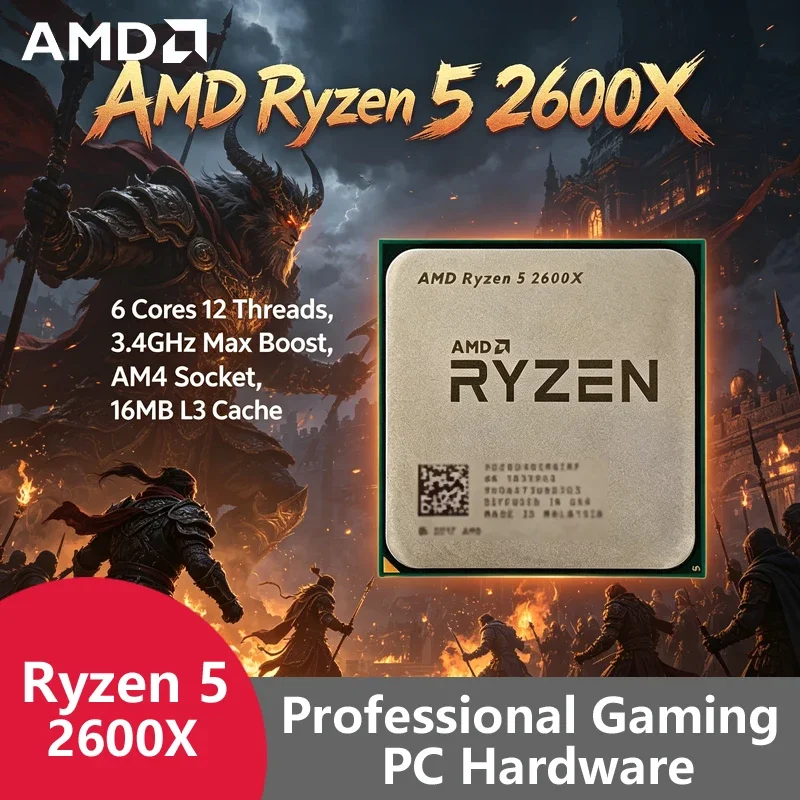 processeur-de-jeu-amd-ryzen-5-2600x-am4-debloque-6c12t-36-ghz-boost-95-w-puce-oem-en-plateau-sans-boite-pour-assemblage-de-pc-personnalise