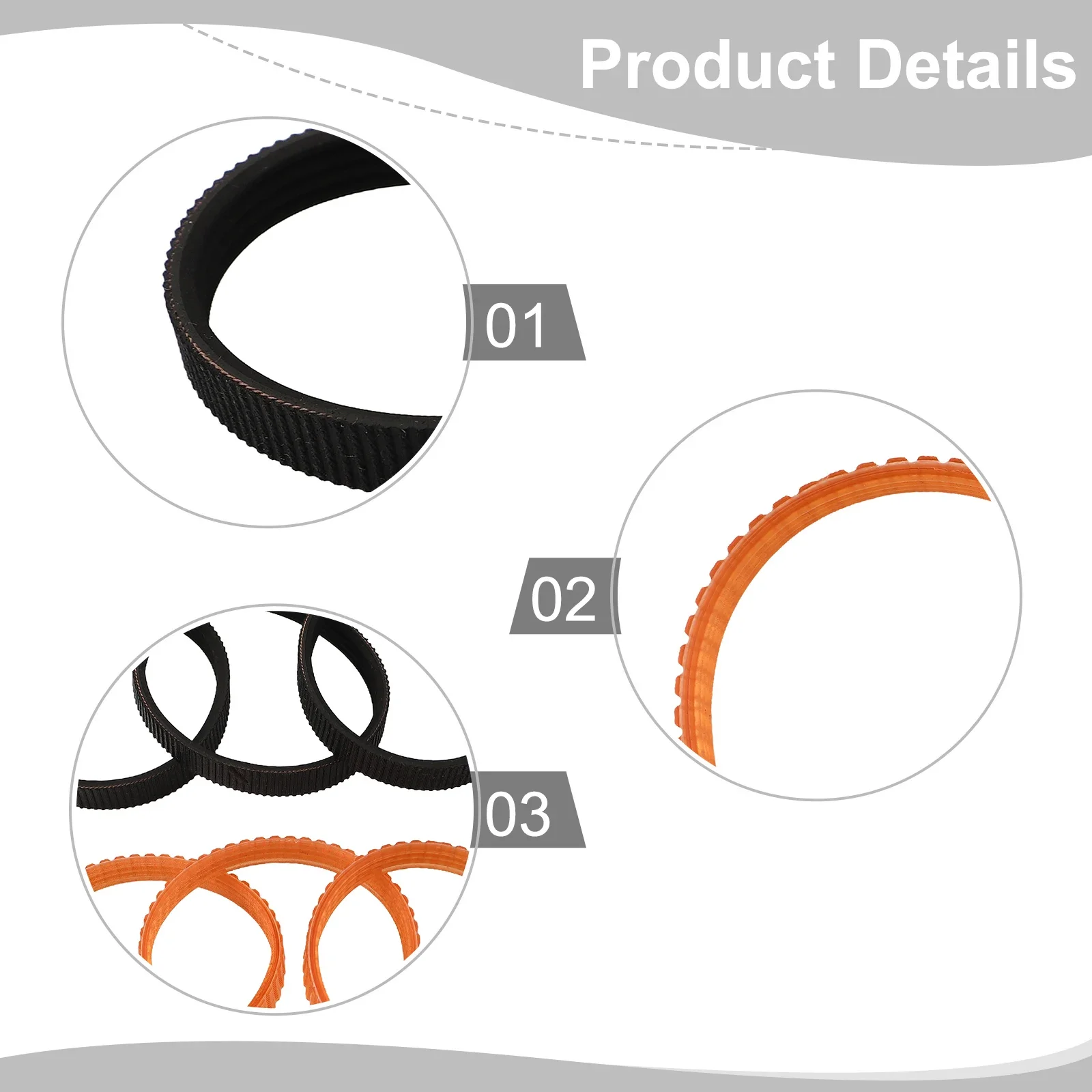

Planer Drive Belt Replacement F20A P20ST Electric Planing Drive Belt Polyurethane Belt Rubber Belt Power Tools Accessories