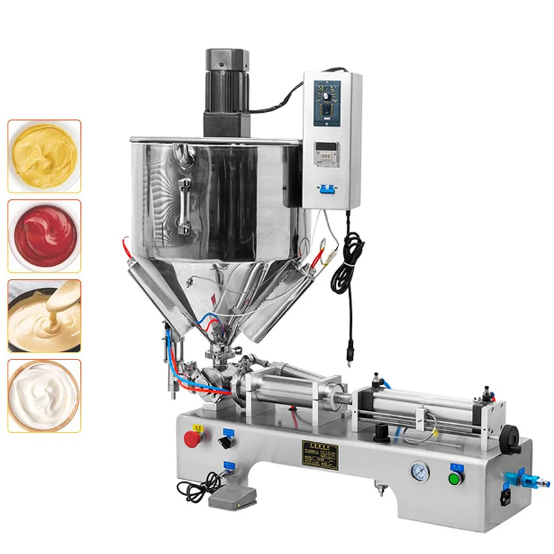 Hot Sale Pneumatic Milk Mineral Water Filling Machine Single Head Liquid Filling Machine Pedal Type Quantitative Filling Machine