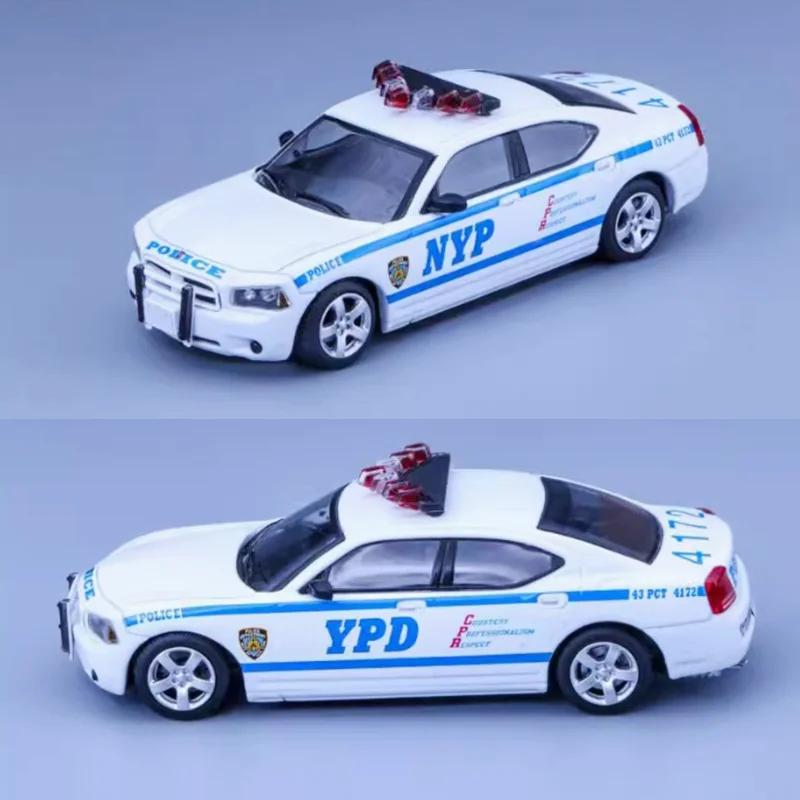 

Rollin Diecast 1/64 Scale 2008 Charger Police Alloy Car Model Adult Children Boy Collectibles Souvenirs Gifts Static Show