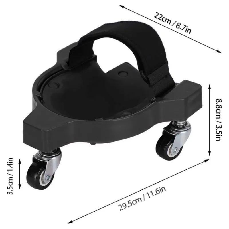 Multifunction Sliding Bogies Universal Adjustable Wheel Bogies Mobile Worker\'s Knee Protector Floor Tile Knee Pads Sports