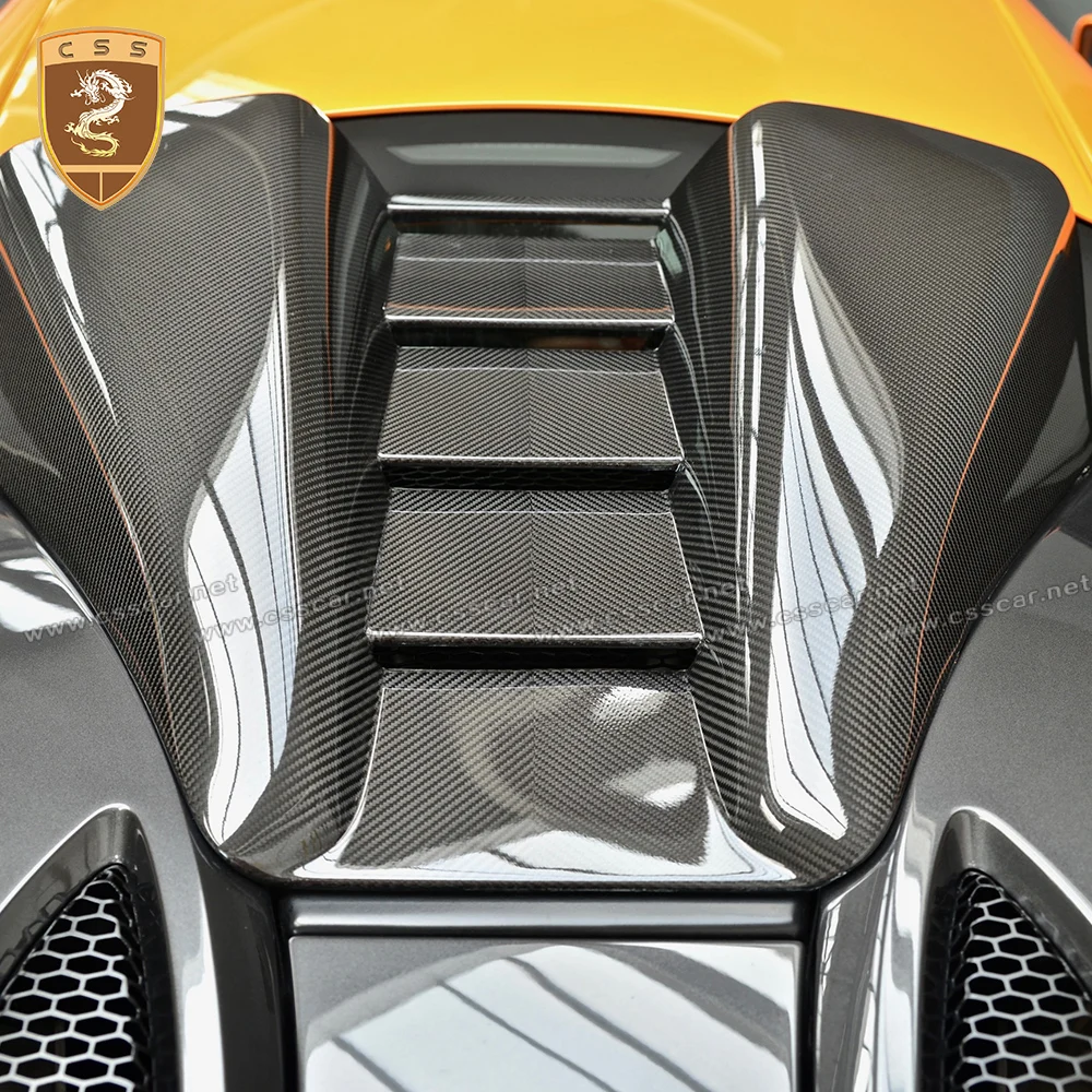 

Защитная крышка двигателя/багажника из сухого карбона в новом стиле для McLaren 540C 570S 2016-2020