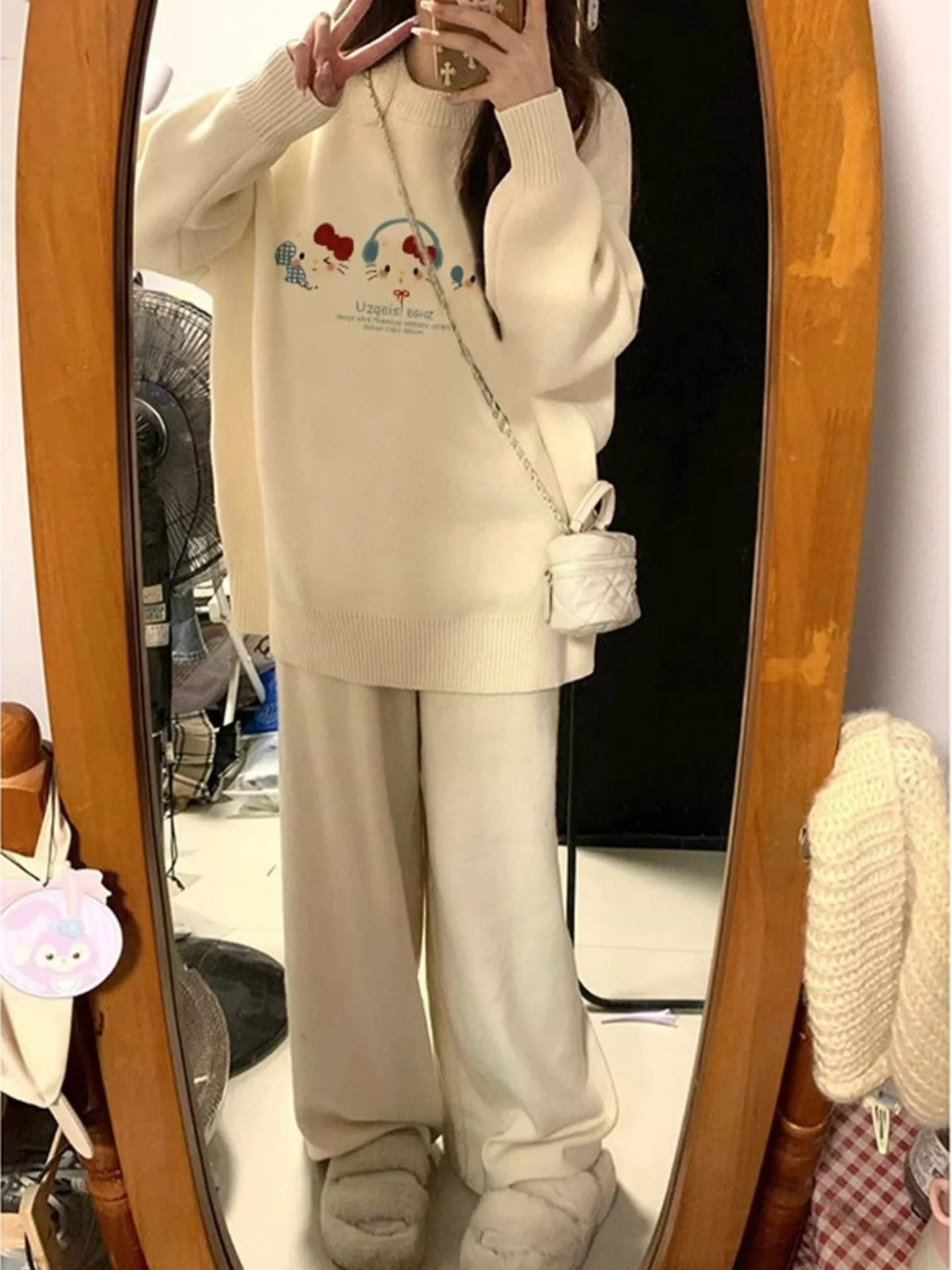 

Мягкий уютный круглый трикотаж Ne, женский Sle Lazy Faion, осень-зима, Новое поступление, винтажный свитер, верхнее пальто для женщин