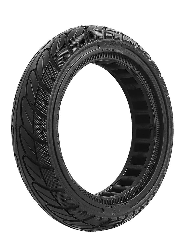 Pneu solide pour Scooter électrique Xiaomi M365 Pro Pro 2 Mi3 1s, 8.5 pouces, Anti-choc, résistant à l'usure, en caoutchouc