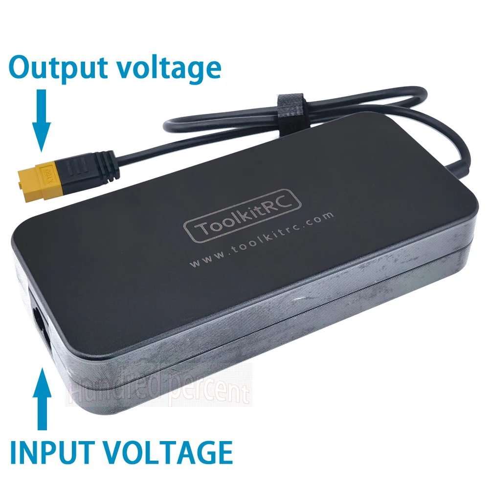 ToolKitRC ADP200 200W 4A Charger Power DC19.5V 10.3A Supply With XT60 Output Adapter for RC iSDT GTPower HotRC SkyRC Chargers