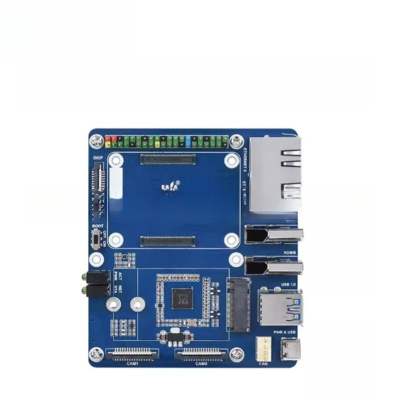 

Compute Module 4 Expansion Board, Dual Gigabit Ethernet Port 5G/4G USB3.0 Raspberry Pi CM4