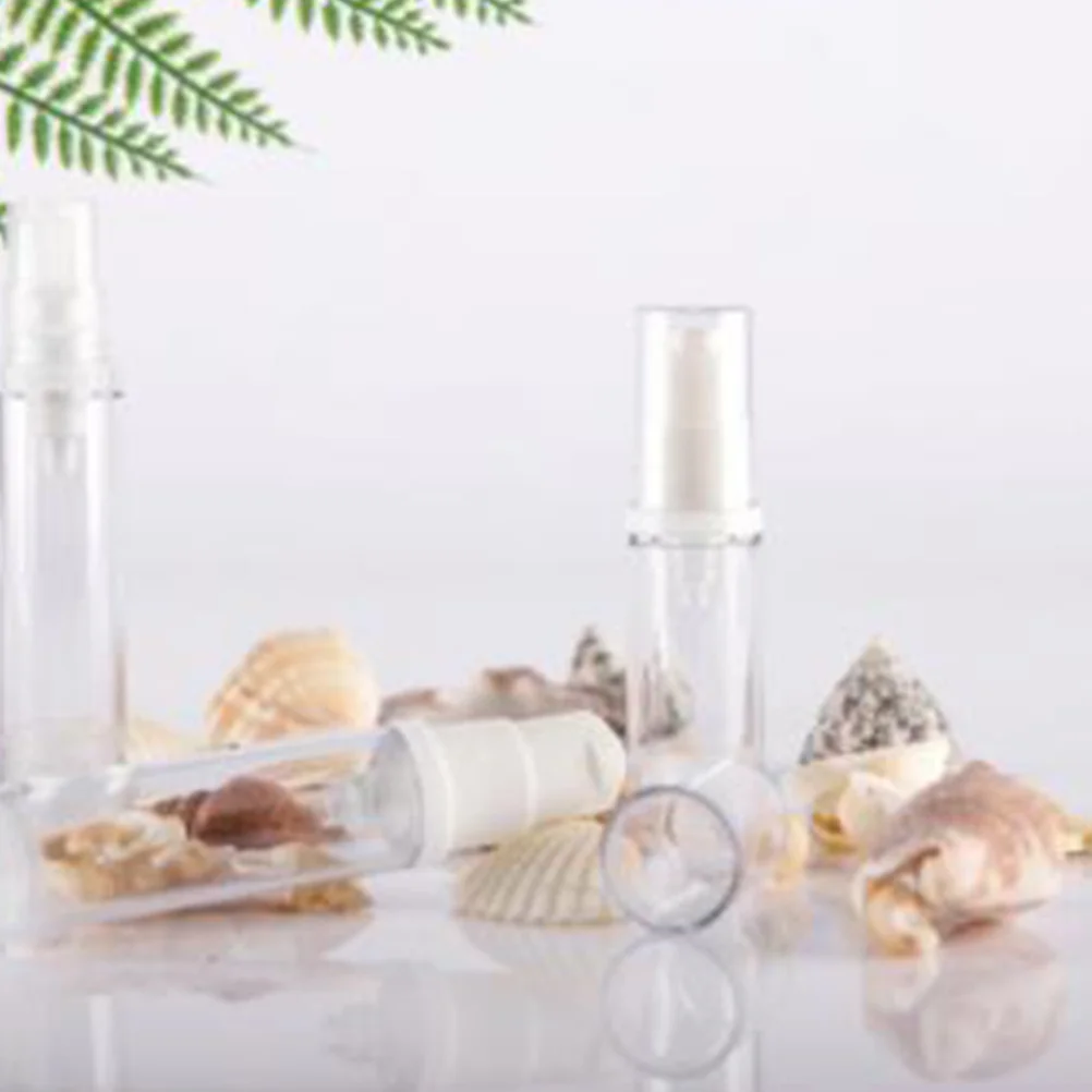 

12Pcs 5ml White Empty Spray Bottle Fine Mist Press Pump Sunscreen Sprayer Travel Portable Leakproof Empty Spray Bottle
