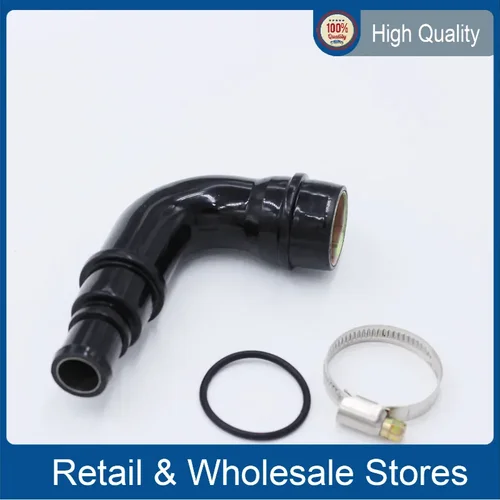 Conector de tubo, manguera de ventilación del cárter, Clip y sello de tubo para VW Golf Mk4 1,8 T 06A 103213   06A 103213 F 06A 103 213 F