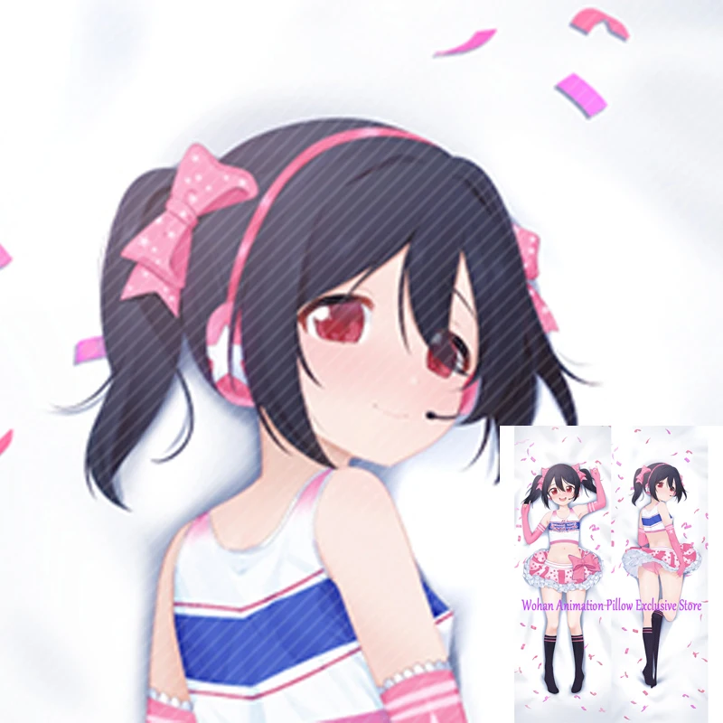 

Dakimakura Anime Pillow Cover Yazawa Nico Double Sided Print 2-Side Pillowcase Decoration