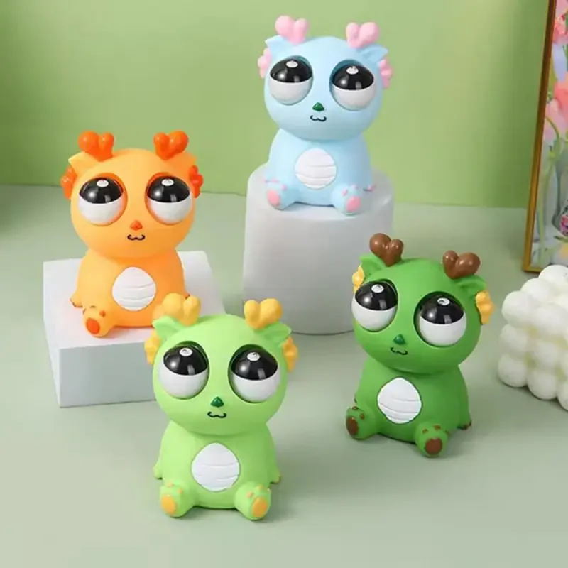 Nie Nie Le Interesting Entertainment Anxiety Relaxation Aid Highly Sought After Rebound Toys Easy To Squeeze Year Of The Dragon