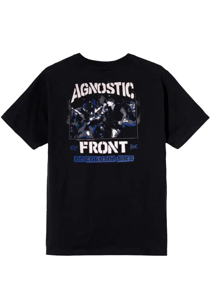 Agnostic Front - No Turning Back - T-Shirt unisex cotton tee