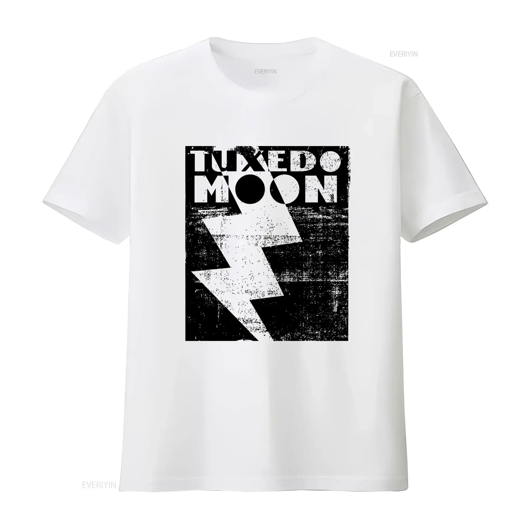 Camiseta Tuxedomoon Lightning Bolt, estilo experimental, post-punk, synth, new wave, hecha a mano, de algodón, alta calidad, vintage, lavada, a la moda