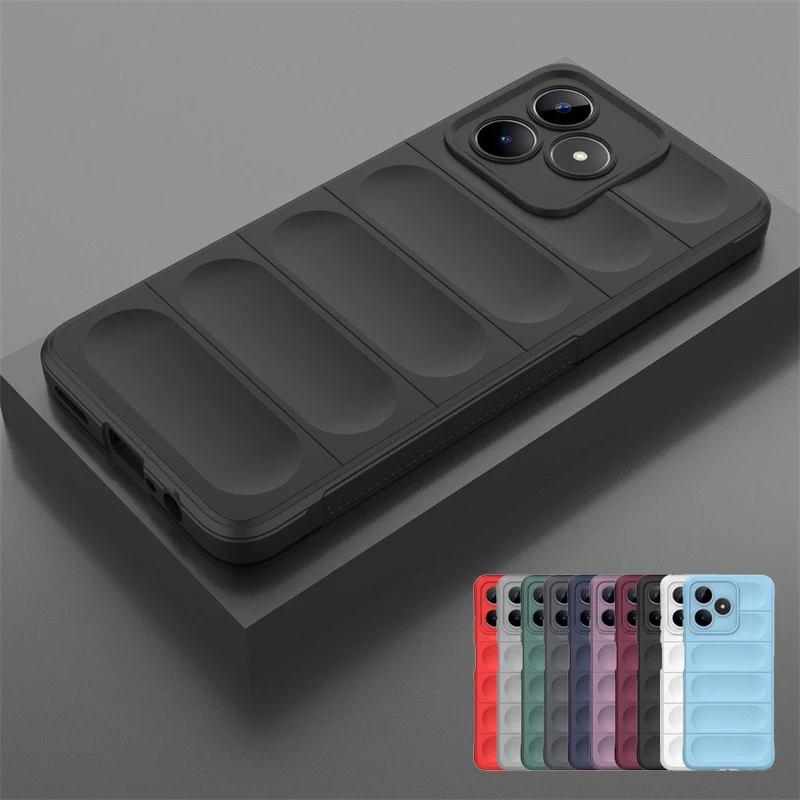 

For Realme Note 50 Case Cover OPPO Realme Note 50 Capa New Shockproof Armor Phone Back Bumper Soft TPU For Fundas Realme Note 50