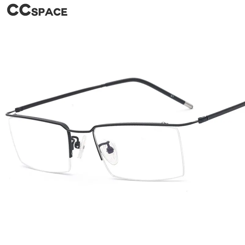 49540 Half Frame Titanium Alloy Optical Frames Men Women Ultralight Fashion Computer Glasses