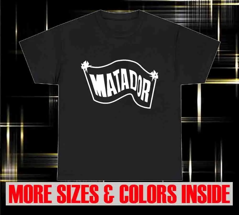 New Mens Matador Records Artists Logo T-Shirt funny Size S-5XL