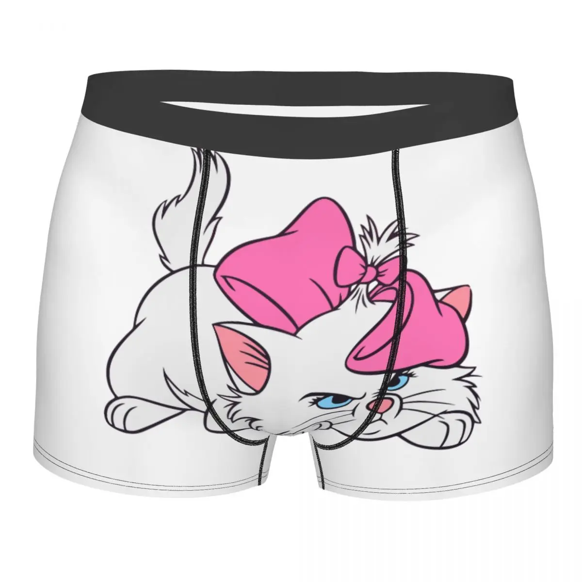 

Новинка, боксеры с героями мультфильмов «Аристократы», анимация «Маринский кот», шорты, мужские эластичные трусы, нижнее белье