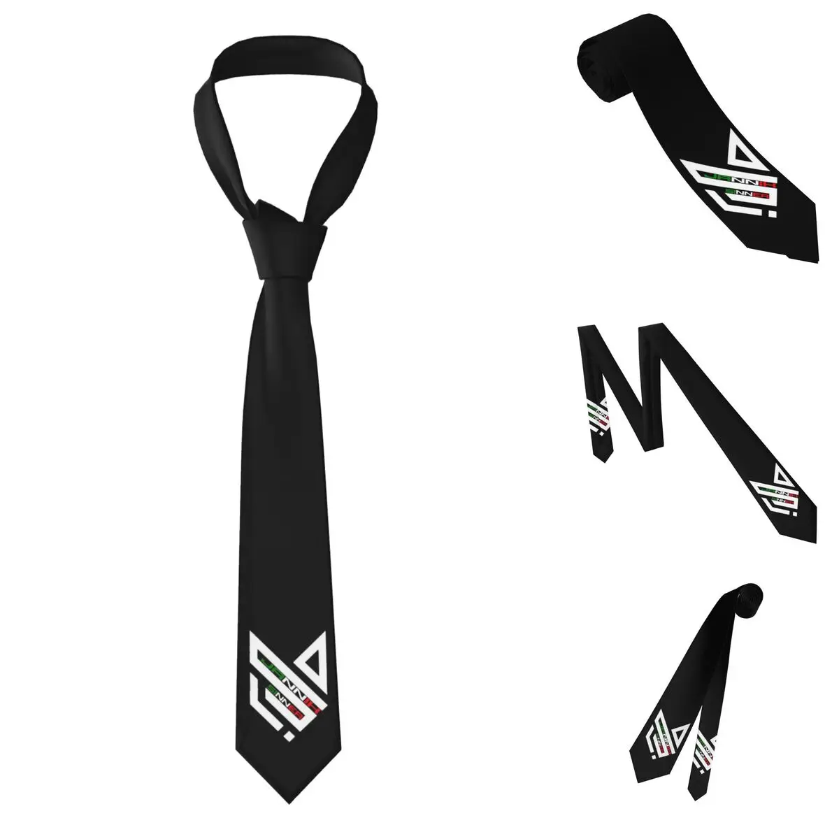 Jannik Sinner Necktie for Men Silk Polyester Slim Neck Ties Wedding Suits Tie Classic Gravatas