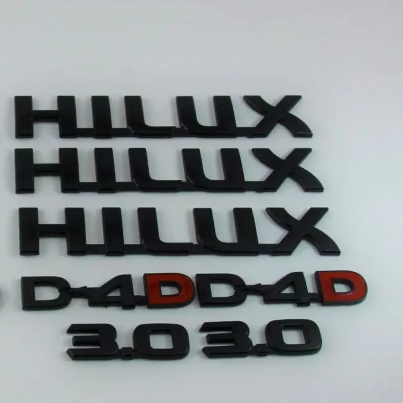 

Наклейка-эмблема с логотипом ABS HILUX 2005-2015 для Toyota VIGO MK6 MK7 HILUX 3.0 D4D, наклейка на багажник, эмблема на боковину, аксессуары