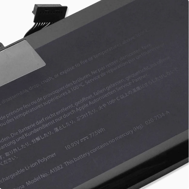 Suitable for Apple Laptop MacBook Pro 15inch A1382 A1286 Md318 Md103 Battery