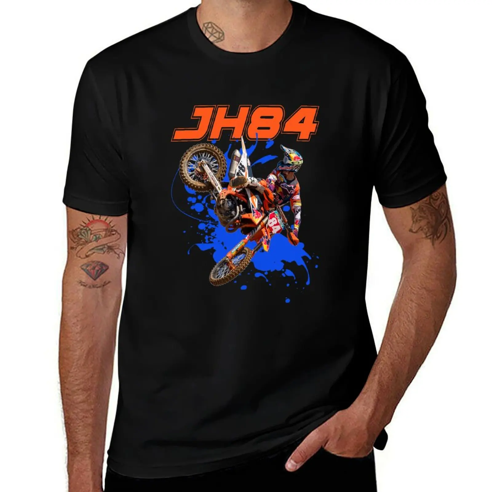 Jeffrey Herlings World Champion #84 Motocross Champion The Bullet Gift Design T-Shirt for a boy heavy weight t shirts for men