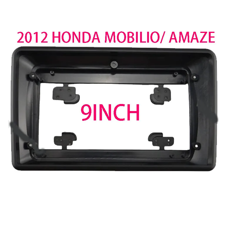 

9INCH Car Frame Fascia Adapter Android Radio Dash Fitting Panel Kit For Honda Mobilio/ Amaze 2012