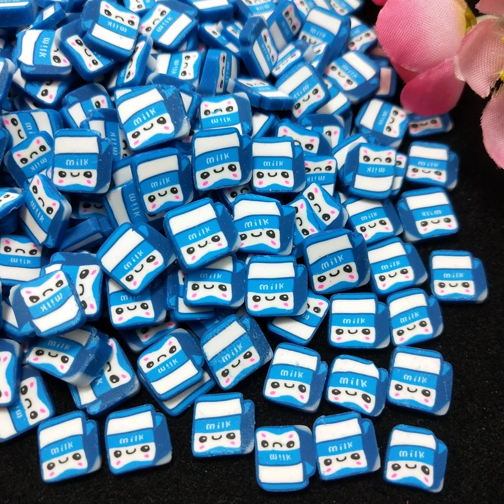 50g/Lot Bear/Monkey/Rabbit/Chicken/Lollipop/Fire Polymer Clays For DIY Crafts Plastic Klei Mud Particles Slime Filler Slices