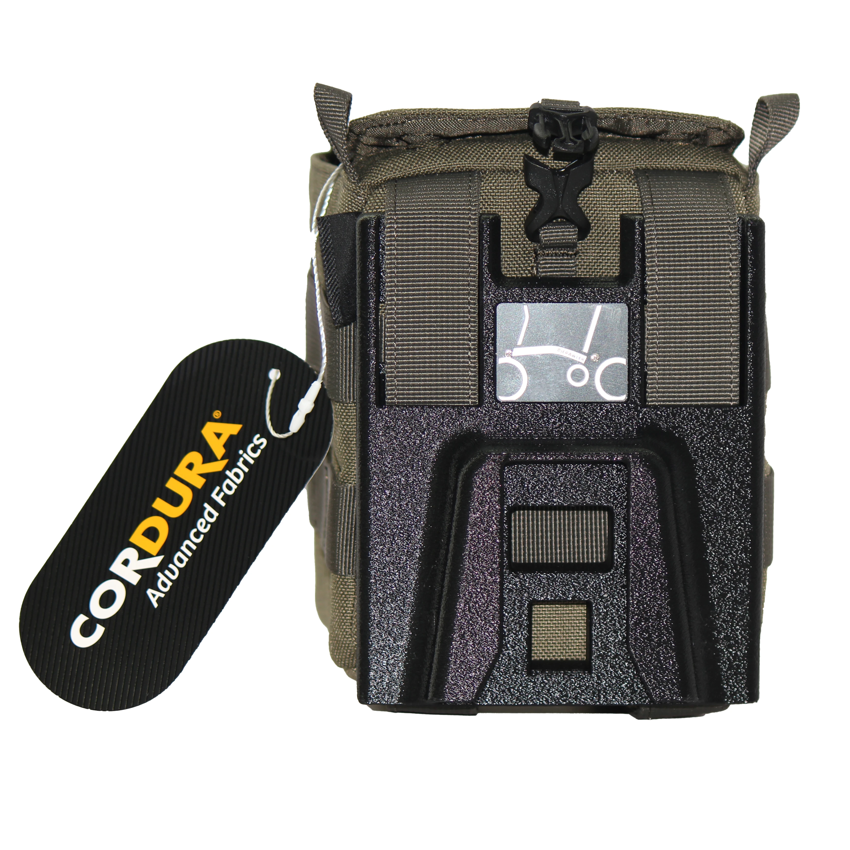 Torba taktyczna wielofunkcyjna DC Magnetic z mocowaniem do roweru składanego Brompton, akcesoria do modernizacji.